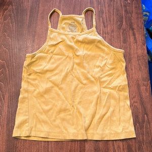 Girls yellow tank 10/12